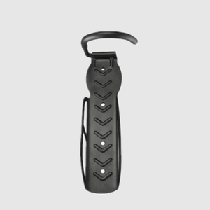 Jednoduchý černý závěsný držák na kolo s držákem na kolo pro obchod
